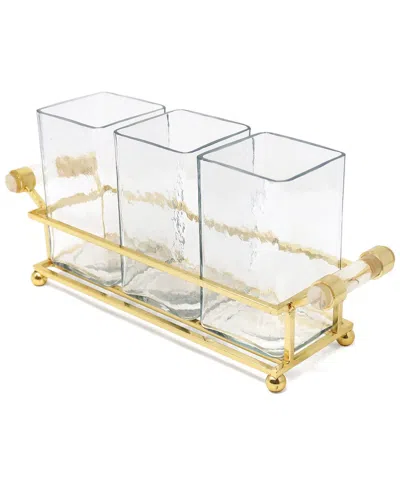 Vivience Cutlery Holder With Frame & Handles