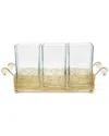 Vivience Cutlery Holder With Stand & Handle