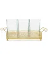 Vivience Cutlery Holder With Stand & Handle