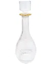 Vivience Decanter With Linear Design & Rim