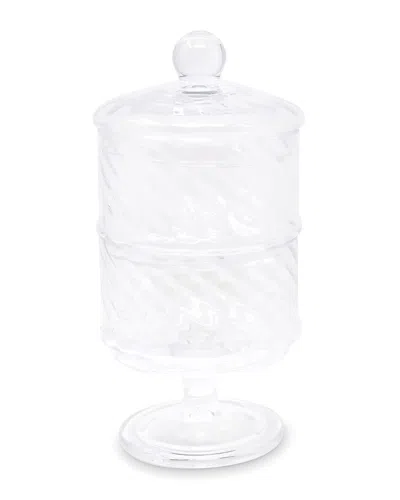 Vivience Double Cookie Jar With Spiral Design