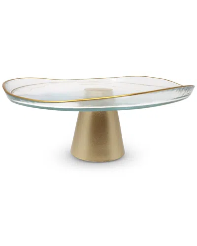 Vivience Glass Cake Plate