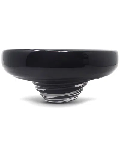 Vivience Glass Centerpiece Bowl In Black