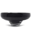 Vivience 10.75"d Black Glass Centerpiece Bowl In Black