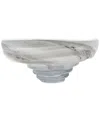 Vivience Glass Centerpiece In White
