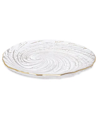 VIVIENCE VIVIENCE GLASS SALAD PLATE