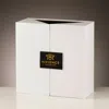 Vivience Glossy Gold Hemispheric Shaped Diffuser With White Flower, "english Pear & Freesia" Scent