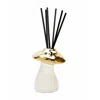 Vivience Gold And White Mushroom Shaped Diffuser, "lily Of The Valley" Scent