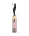 Vivience Iris Rose Scent Round Blue Bottle Diffuser In Pink