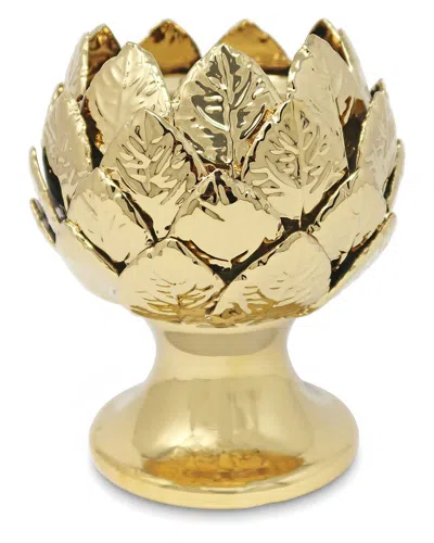VIVIENCE VIVIENCE LEAF TEALIGHT HOLDER