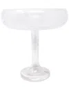 Vivience Linear Footed Bowl With Cracked Design