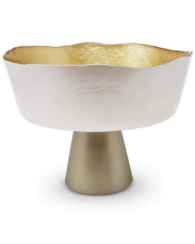 Vivience Organically Shaped Bowl In White
