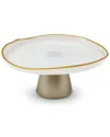 Vivience Organically Shaped Cake Plate