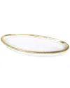 Vivience Oval Glass Tray