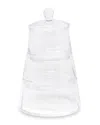 Vivience Pyramid Jar In Transparent