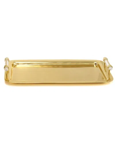 Vivience Rectangular Tray With Handles