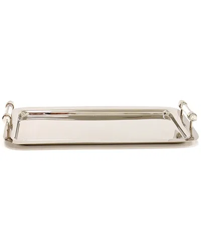 VIVIENCE VIVIENCE RECTANGULAR TRAY WITH HANDLES