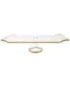 Vivience Rimed Footed Cake Plate