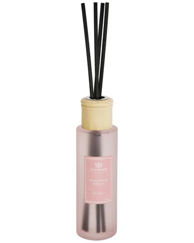 VIVIENCE VIVIENCE ROUND PINK BOTTLE DIFFUSER - IN LILY OF THE VALLEYIN SCENT