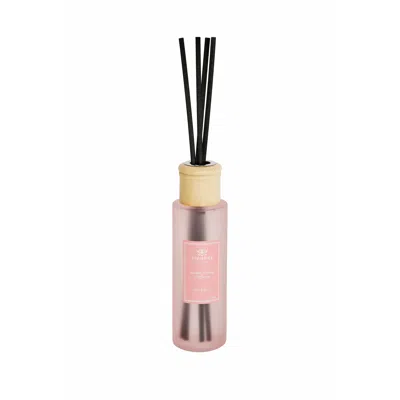 Vivience Round Pink Bottle Diffuser - "iris & Rose"