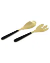 Vivience Salad Servers In Gold