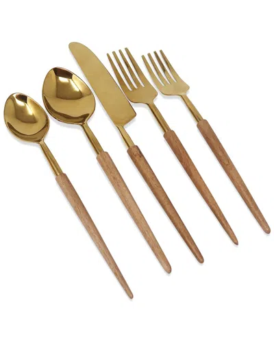 VIVIENCE VIVIENCE SERVICE FOR 4 - 20PC FLATWARE SET