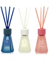 Vivience Set Of 3 Cone Shaped Diffusers In Pink