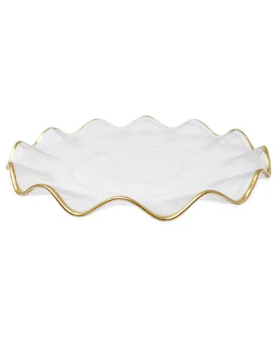 Vivience Set Of 4 Chargers In Gold