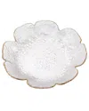 Vivience Set Of 4 Flower Shaped Plate