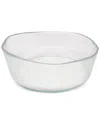 VIVIENCE VIVIENCE SET OF 4 ORGANICALLY SHAPED SOUP BOWLS WITH TRIM DETAIL