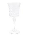 Vivience Set Of 6 Diamond Water Glasses In Transparent