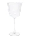 Vivience Set Of 6 Linear Smooth Water Glasses In Transparent