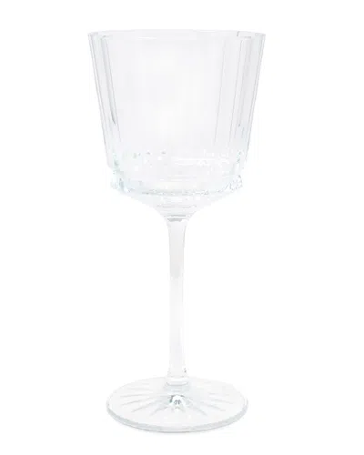 VIVIENCE VIVIENCE SET OF 6 LINEAR SMOOTH WINE GLASSES