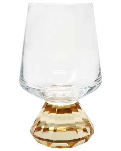 Vivience Set Of 6 Shot Glasses With Base In Gold