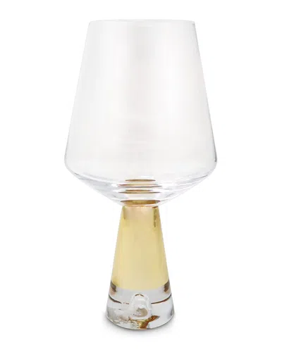 Vivience Set Of 6 Stemmed Wine Glasses In Transparent
