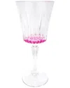 Vivience Set Of 6 Water Glasses With Bottom Detail