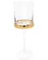 Vivience Set Of 6 Water Glasses With Ring