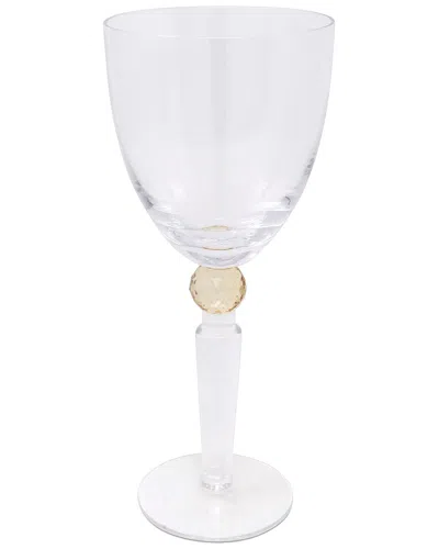 Vivience Set Of 6 Wine Glasses In White