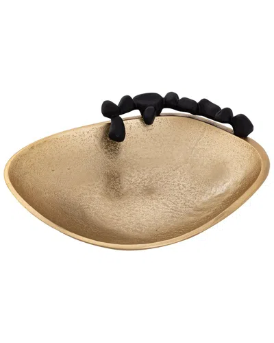 Vivience Snack Bowl In Gold