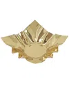Vivience Square Bowl In Gold