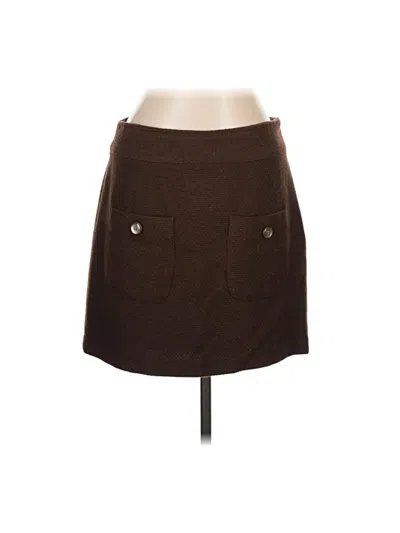Pre-owned Vivienne Hu Casual Skirt In Brown