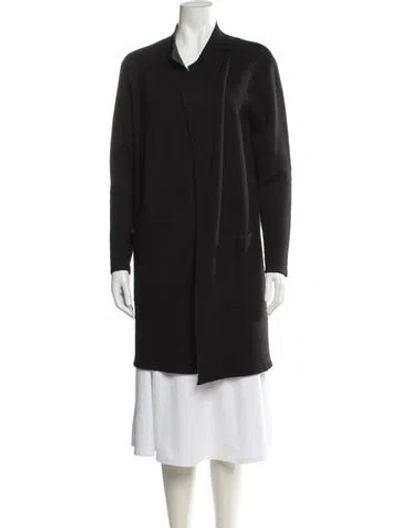 Pre-owned Vivienne Hu Coat In Black