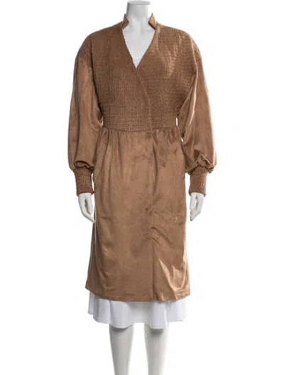 Pre-owned Vivienne Hu Coat W/ Tags In Neutrals