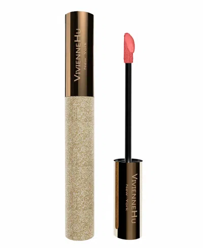 Vivienne Hu Goldsand Max Shine Lip Gloss, 0.15 Oz. In 604 Rose Magic