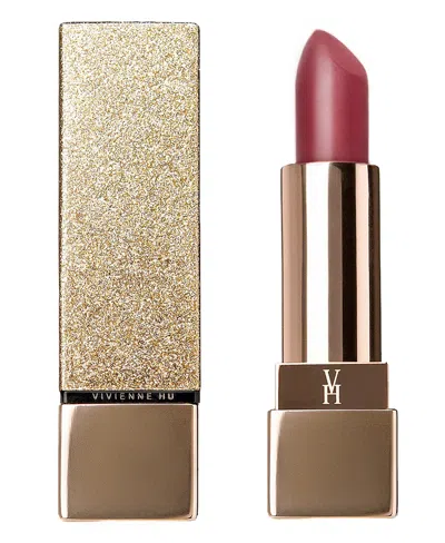 Vivienne Hu Goldsand Shine Lipstick, 0.15 oz In 708 Cocoa Shimmer