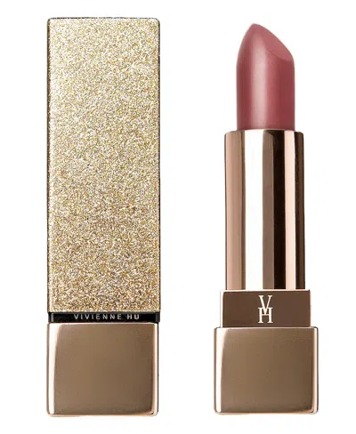 Vivienne Hu Goldsand Shine Lipstick, 0.15 oz In 709 Night Copper