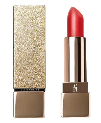 Vivienne Hu Goldsand Shine Lipstick, 0.15 oz In 710 Blood Kiss