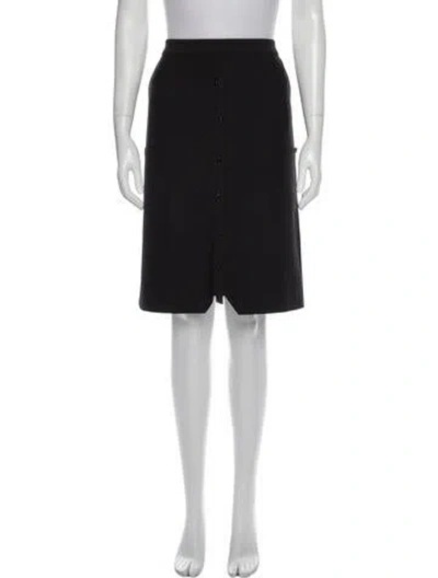 Pre-owned Vivienne Hu Knee-length Skirt In Black