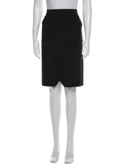 Pre-owned Vivienne Hu Knee-length Skirt In Black