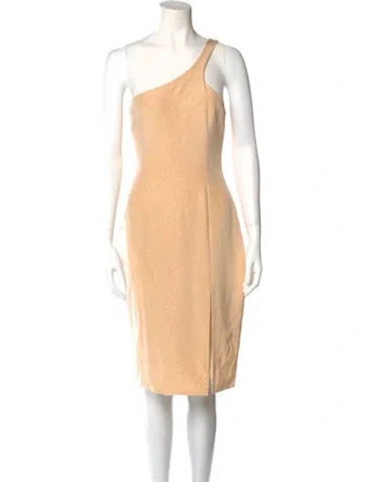 Pre-owned Vivienne Hu One-shoulder Midi Length Dress
